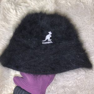 Black Kangol Bucket Hat